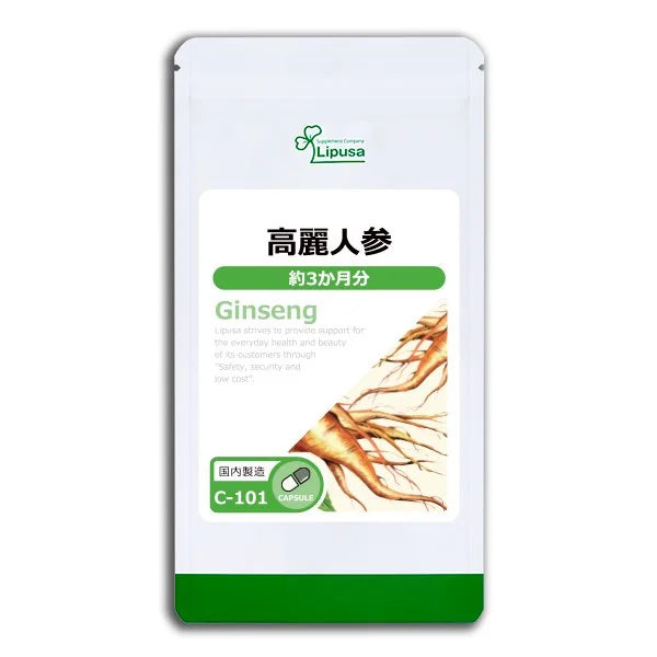 LIPUSA GINSENG - Энергетический комплекс с женьшенем