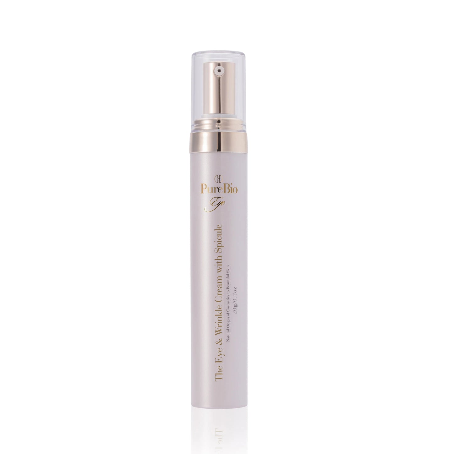 PUREBIO THE EYE & WRINKLE CREAM WITH SPICULE - Крем вокруг глаз