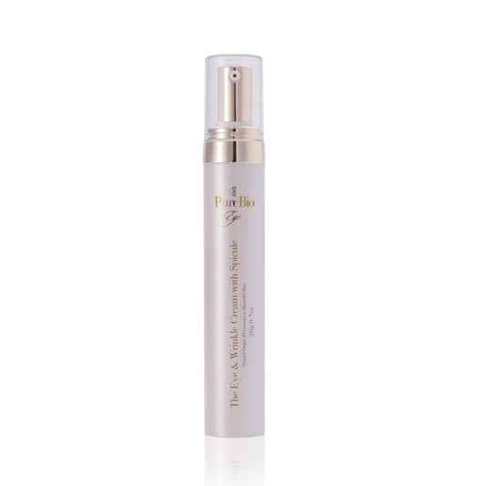 PUREBIO THE EYE & WRINKLE CREAM WITH SPICULE - Eye Cream