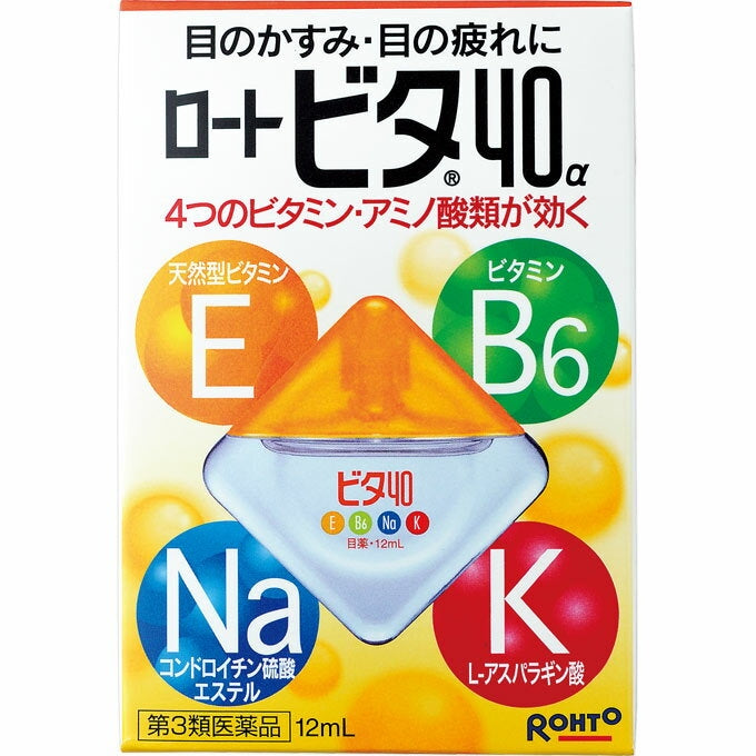 ROHTO Vita 40-Alfa - Витаминизированные глазные капли