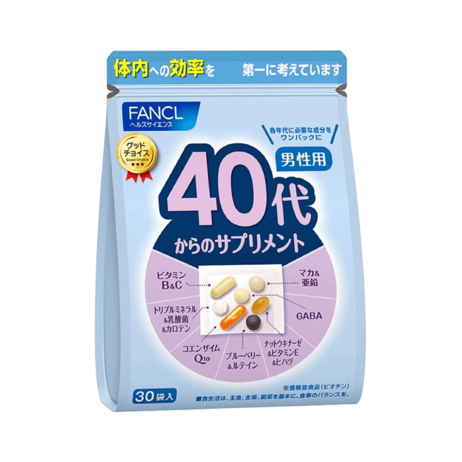 FANCL Vitamin Complex - Витаминно-минеральный комплекс для возраста 40+