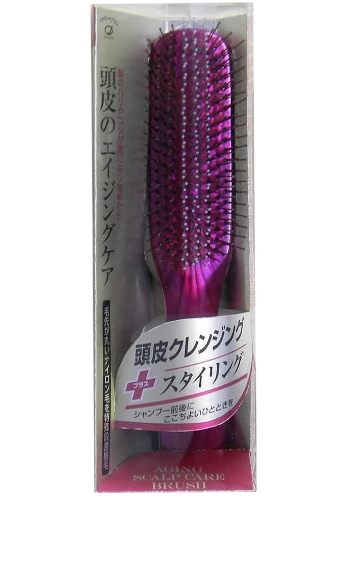 Ikemoto DU-BOA Brush Aging Scalp Care - массажная расческа