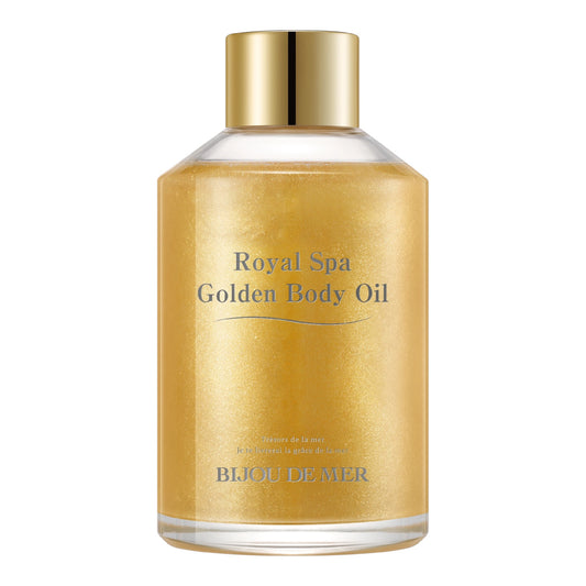 RECORESERUM BIJOU DE MER ROYALSPA Golden Body Oil - Сияющее антицеллюлитное масло для тела