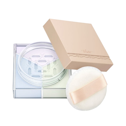 VISEE TRINITAS GLOW POWDER - Powder for flawless radiance