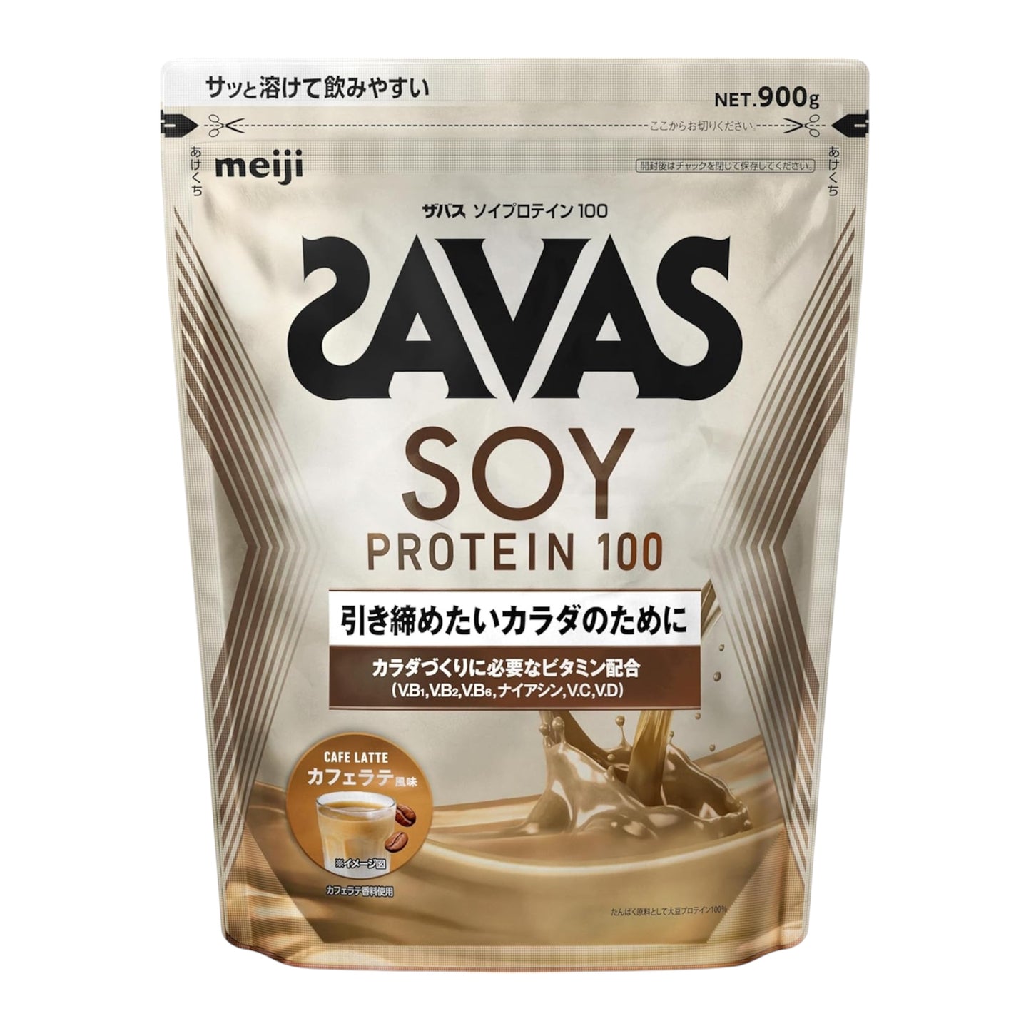 MEIJI SAVAS Soy Protein 100 - Protein shake with soy protein