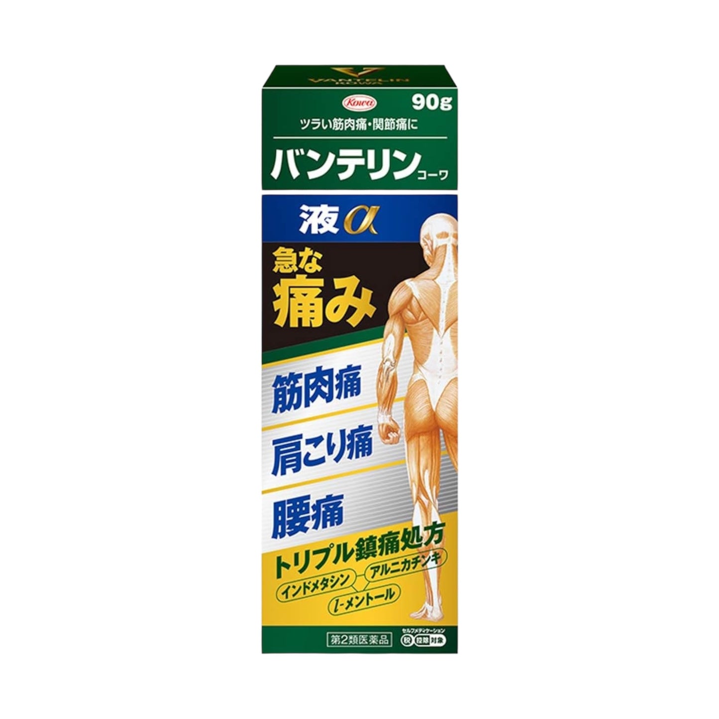 Kowa Vantelin Liquid α - Лосьон с противовоспалительным эффектом при мышечных болях