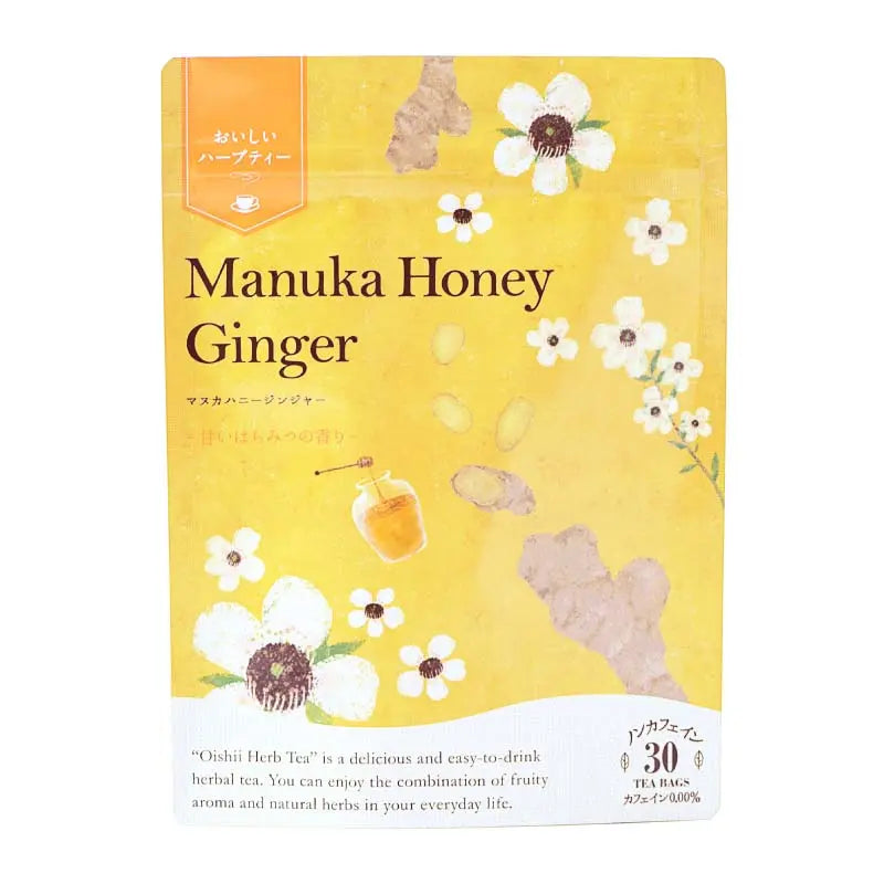 TREE OF LIFE Tasty Herb Tea Manuka Honey Ginger — чай с имбирем и медом мануки TREE of Life