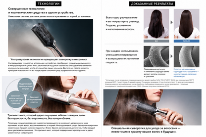 ReFa Treatment Iron - Тритмент-утюжок для восстановления волос
