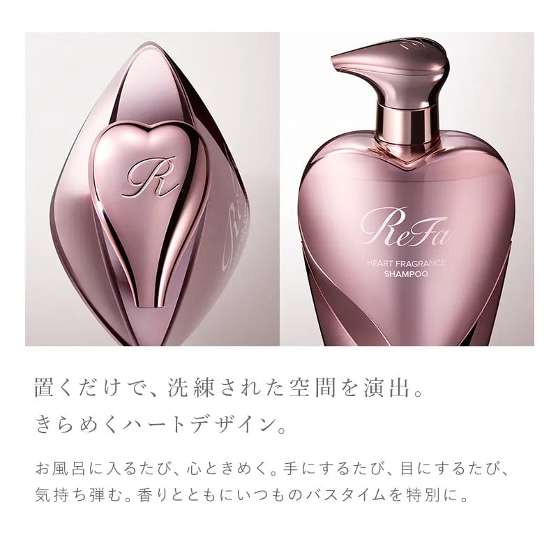 ReFa HEART FRAGRANCE SHAMPOO -Парфюмированный шампунь для гладкости и блеска волос
