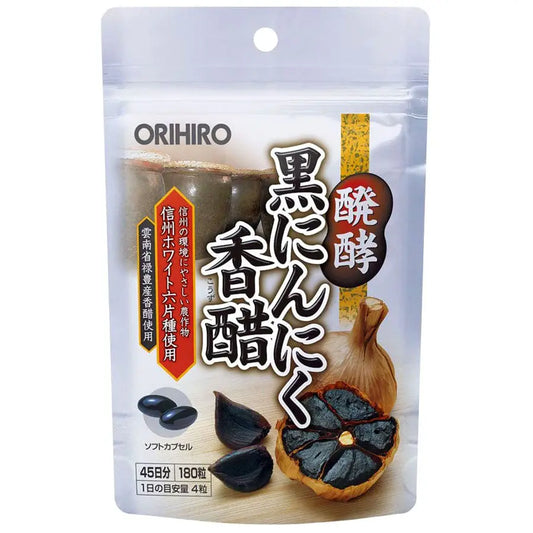 ORIHIRO Fermented Garlic&Dark Vinegar — комплекс ферментированных продуктов ORIHIRO