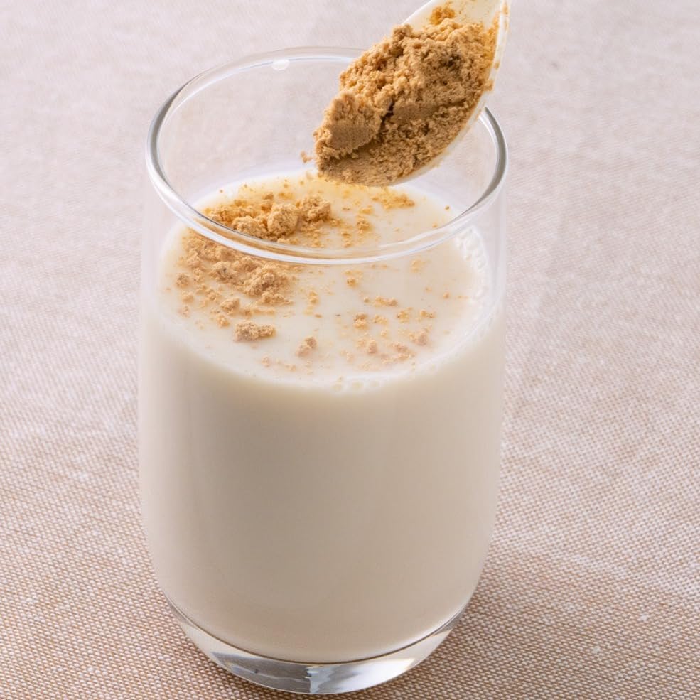 DELTA Kurogoma Almond Kinako - Порошок из чёрного кунжута, миндаля и сои