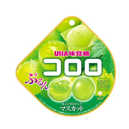 UHA KORORO MUSCAT - Chewable candies with collagen and grape juice