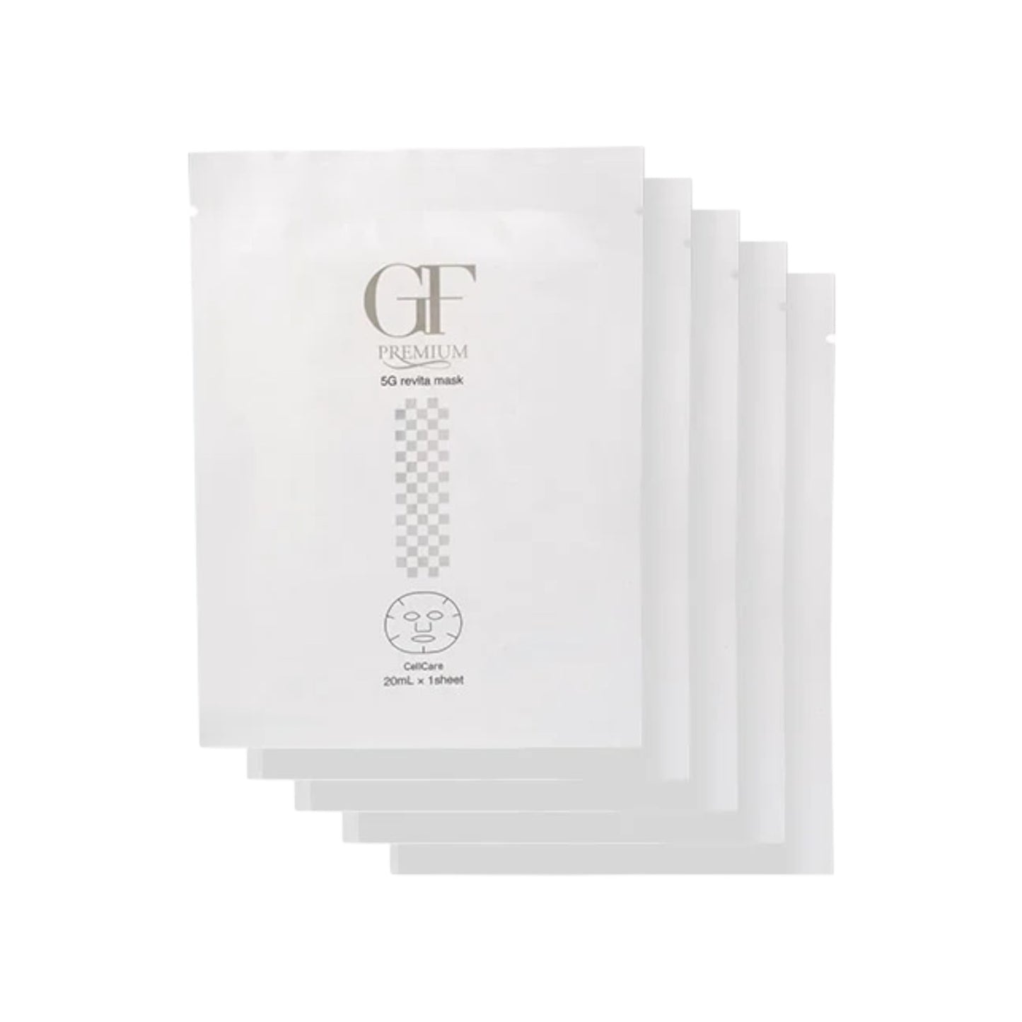 GF PREMIUM 5G Revita mask - Антивозрастная маска с EGF и фуллереном