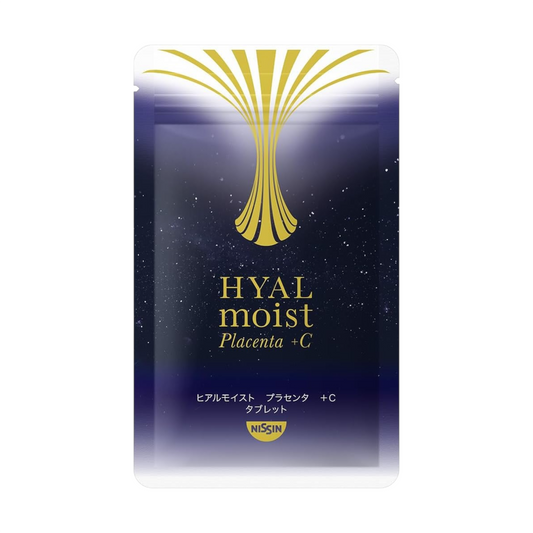 NISSIN  Hyalmoist Placenta + C - Комплекс с пробиотиками, витамином С и плацентой для сияния кожи