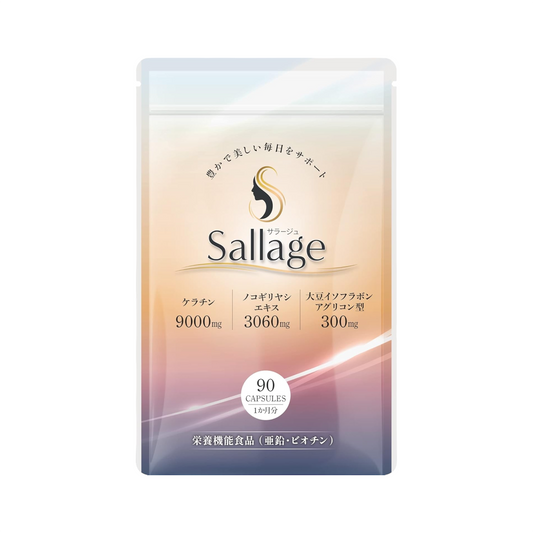 Sallage Keratin - Комплекс против выпадения волос и возрастных изменений