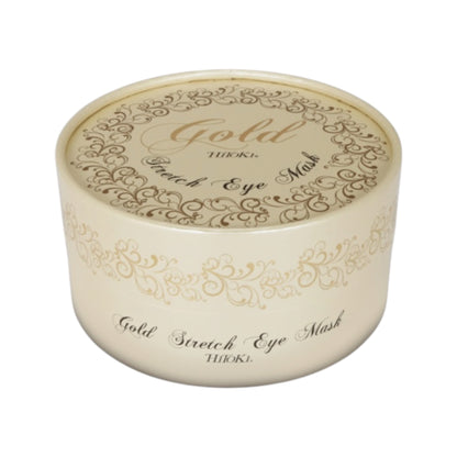 HiTOKi Gold Stretch Eye Mask - Патчи для кожи вокруг глаз с золотом, пептидами, плацентой и увлажняющим комплексом