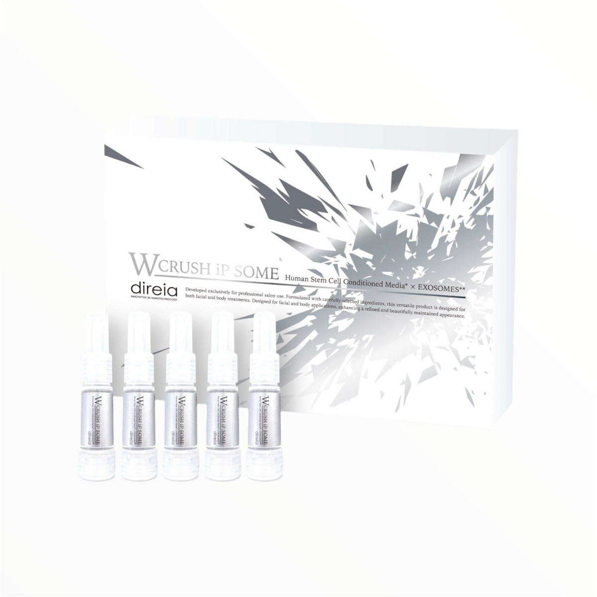 DIREIA W Crush iPSome — Профессиональная моделирующая сыворотка для лица и тела