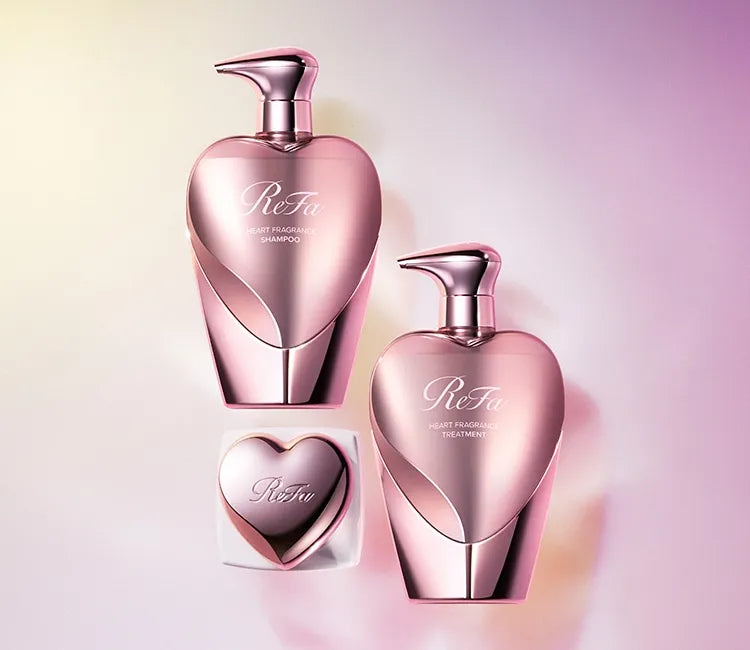 ReFa HEART FRAGRANCE SHAMPOO -Парфюмированный шампунь для гладкости и блеска волос