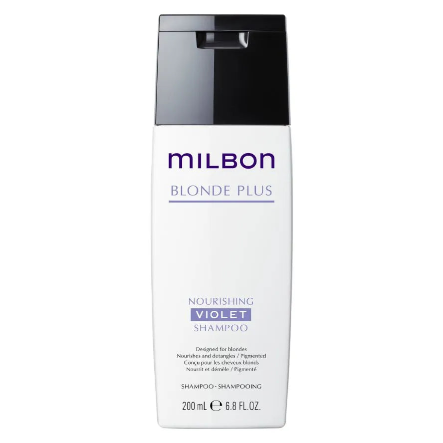 Milbon Blonde Plus Nourishing Violet Shampoo - Фиолетовый питательный шампунь для осветленных волос