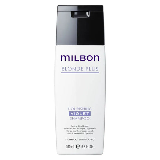 Milbon Blonde Plus Nourishing Violet Shampoo - Фиолетовый питательный шампунь для осветленных волос