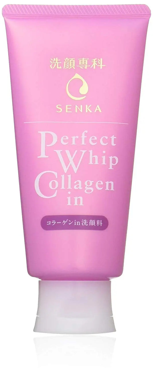 SHISEIDO Hada Senka Perfect Whip Collagen In - Очищающая пенка для лица - Ana Beauty Japan