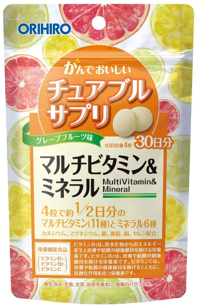 Orihiro MultiVitamin and Mineral мультивитамины и минералы - Ana Beauty Japan