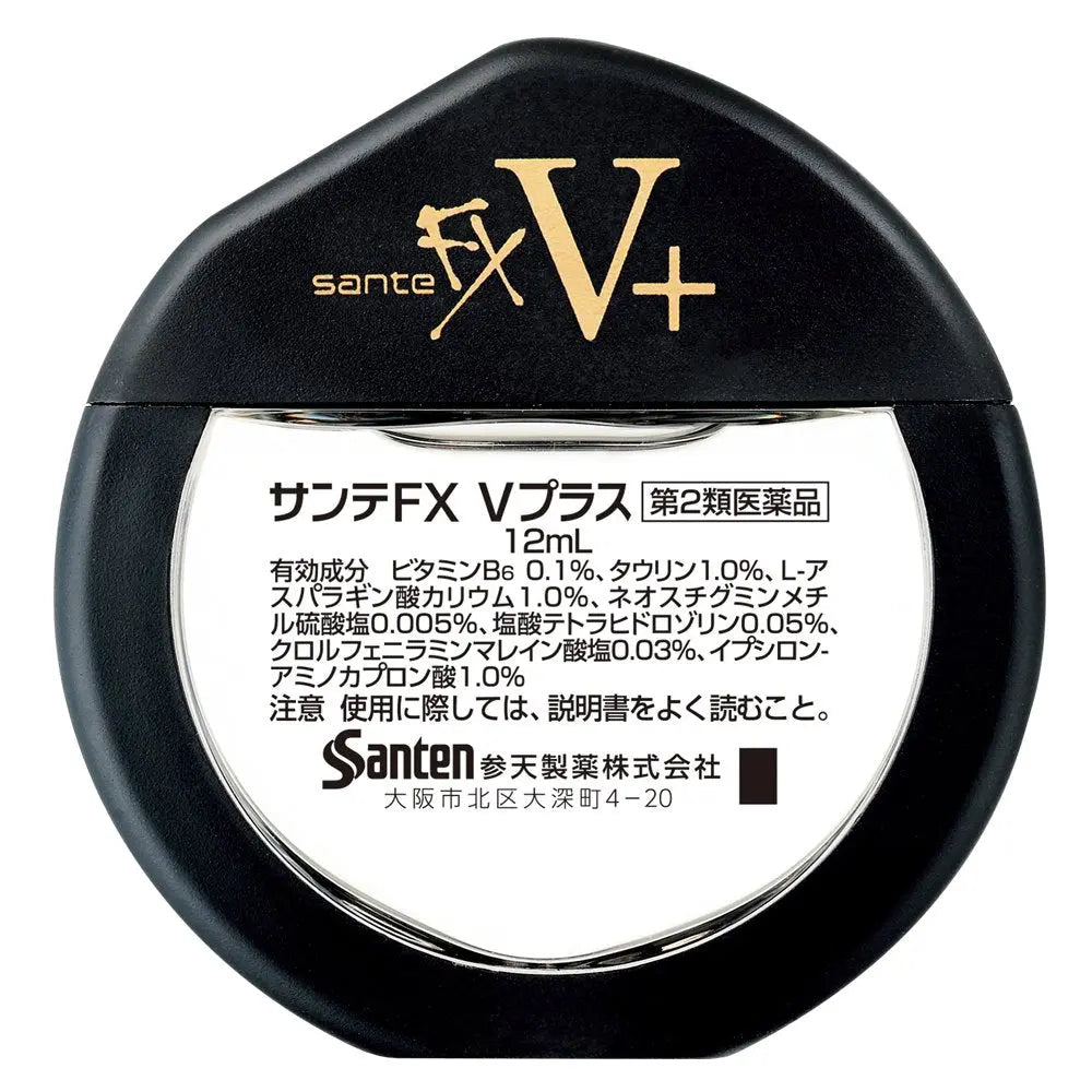 Капли для глаз Sante FX V+, 12 мл Ana Beauty Japan