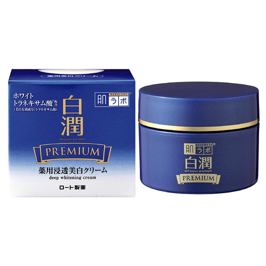 HADALABO Shirojyun Premium- Отбеливающий крем с транексамовой кислотой, 50г